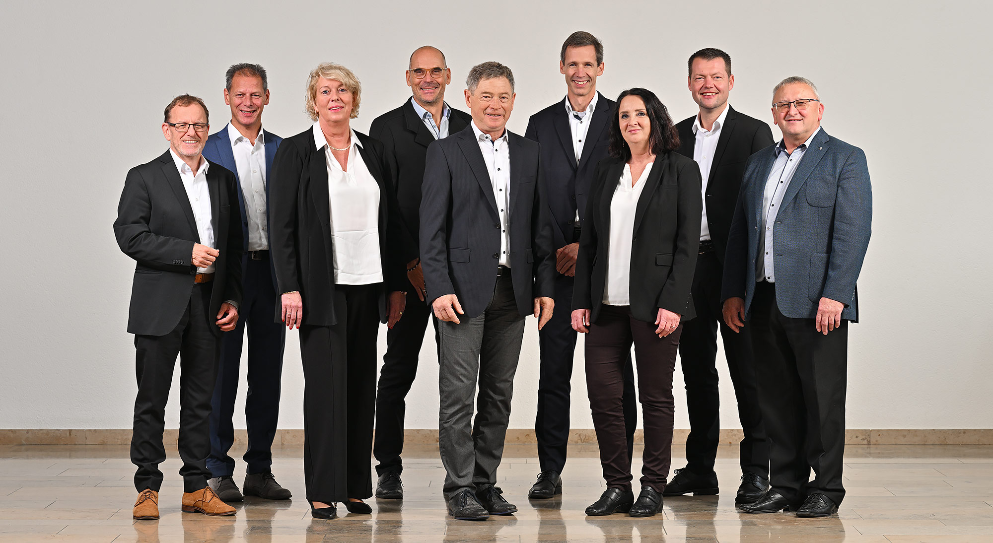 Gruppenfoto Management der myonic GmbH